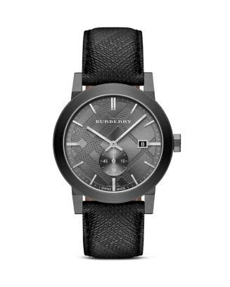 burberry gunmetal check stamped watch 42mm|Burberry Gunmetal Check Stamped Watch, 42mm Jewelry.